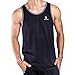 OGEENIER Men's Dry Fit Workout Tank Tops Muscle Gym Sleeveless T-Shirts Fitness Bodybuilding Running Tank Top Shirt