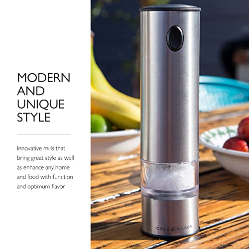 Cole & Mason Battersea Electronic Salt & Pepper Mill Gift Set One