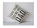 LEIOH Decorative Cotton Linen Square Unique I Love That You're My DAD Pattern Throw Pillow Case Cushion Cover 18 x 18 Inches, for Dad, Dad Gifts,Dad Birthday Gifts