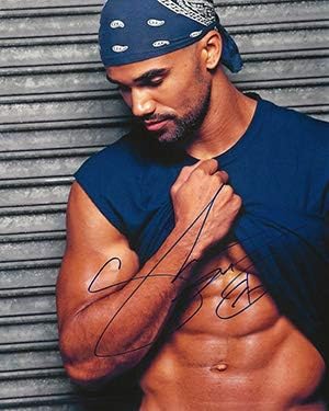 Shemar Moore Signed Photo In Person Criminal Minds Shirtless At