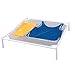 Household Essentials 04004 Stackable Mesh laundry Drying Rack - White