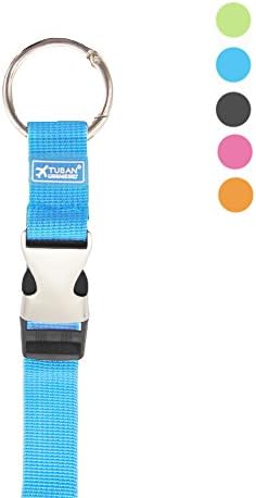 Travel Attaching Carry Clip Add A Bag Luggage Straps Suitcase Baggage Belt Hand Bag Clip (Blue)