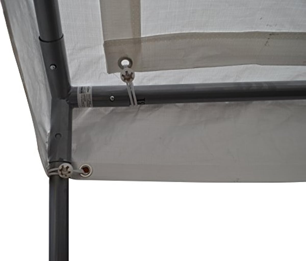 White Heavy Duty Canopy Tent 10 x 20 FT Steel Carport Portable Car