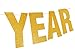 Snorain Graduation Supplies Class Set, Gold 2019 Kits, Party Decor with Paper Pomppoms/Tassels, Large Balloons/Congrats Grad Banner/Latex, 6.8 ft X 3.2 ft