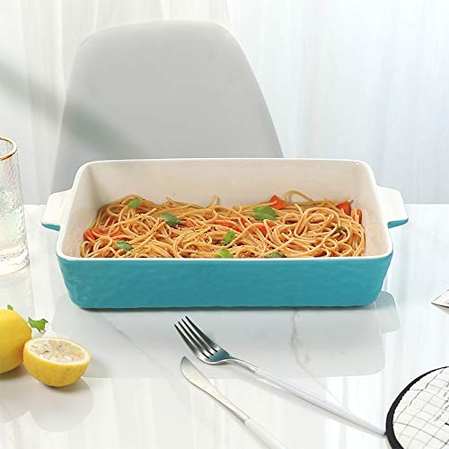 Krokori Baking Dish, Rectangular Casserole Dish for Oven, Lasagna Pan