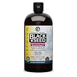 Amazing Herbs Black Seed Oil - 24 Oz. Premium 100% Pure Cold Pressed Black Cumin Seed Oil - Organic Dietary Supplement for Healthy Immune System & Inflammatory Response