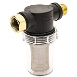 Thunder Hardware Sediment Filter Attachment for Garden Hoses and Pressure Washers(40 Mesh Screen)