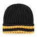 OTS NFL Pittsburgh Steelers Men's Bure Cuff Knit Cap, Team Color, One Size