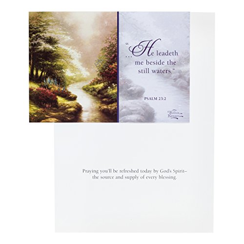 DaySpring Get-Well-Karten – Thomas Kinkade Design, 12 Karten Mit Umschlägen, Bibelverse KJV