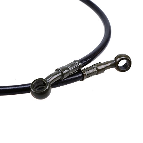 Universal 50cm -190cm Motorcycle Bike Brake Clutch Throttle Cable Oil Hose Line Pipe For Harley Honda Yamaha Kawasaki Suzuki Chopper Touring Atv Scooter Offroad (130cm)