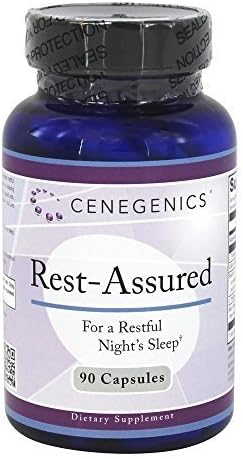 Cenegenics Rest Assured- 90 Capsules- For a Restful Night's Sleep by Cenegenics