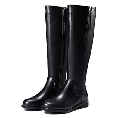 ZJVI Women Fashion Winter Genuine Leather Thigh high Boots