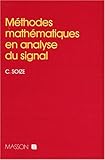 Image de Méthodes mathématiques en analyse du signal