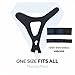 Anti Snoring Chin Strap - Stop Snore Device by MeisterMed - Upgraded Jaw Support Belt, Adjustable Straps, Solution & Natural Sleep Aid Device for Men and Women (with Chin Hole)