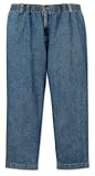Harbor Bay Big & Tall Full Elastic Jeans
