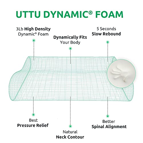 uttu tilde adjustable memory foam pillow