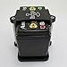 Antigravity Batteries Billet ALUMINUM Battery Tray Small Case 12 Cell (AG1201 AG1202) - Chopper Bobber Cafe Racer Motorcycle - Textured Black Powder Coat