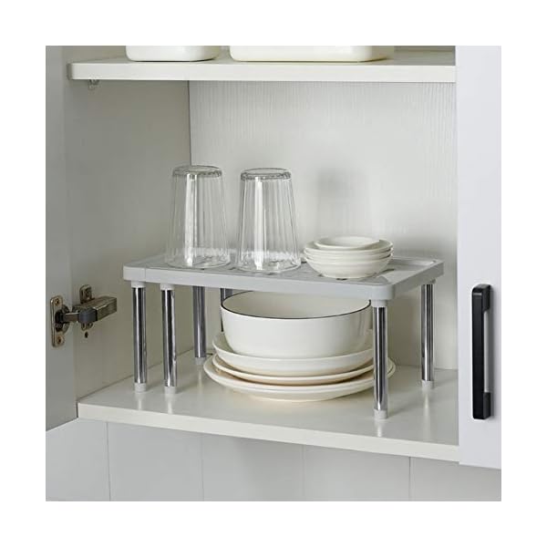 Cupboard-Shelf-Organiser-Kitchen-Cupboard-Organiser-Multi-Functional-Expandable-Shelf-Adjustable-Length-25-61cm-Suitable-for-Kitchen-Countertop-Cabinet-Pantry-Bathroom-etc Cupboard Shelf Organiser, Kitchen Cupboard Organiser, Multi-Functional Expandable Shelf, Adjustable Length 25-61cm…