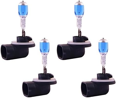 LEZEN 881 12V H27W/2 27W Super White Auto Car Halogen Bulb (Pack of 4)