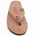 Rainbow Rainbow Sandals Women's Premier Leather Single Layer Narrow Dark Brown Size Large / 7.5-8.5 B(M) US