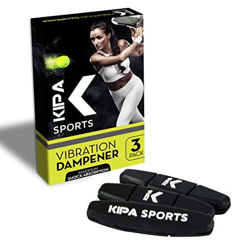 KIPA SPORTS Tennis DAMPENERS Set of 3 Tennis Vibration DAMPENER