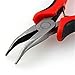 CCbeauty Professional Microlinks Hair Extension Tool Pliers Hook Needle With 500PCS 5mm Micro Silicone Rings Beads