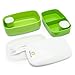 Bentgo Sauce Container (2 Pack) - Two 1.35oz Leak-Resistant Dippers Built to Fit in Either Compartment of Your Lunch Box