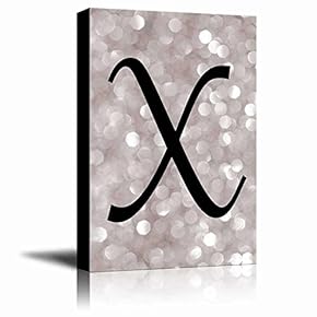 The Letter X in Brush Stroke Cursive on...
