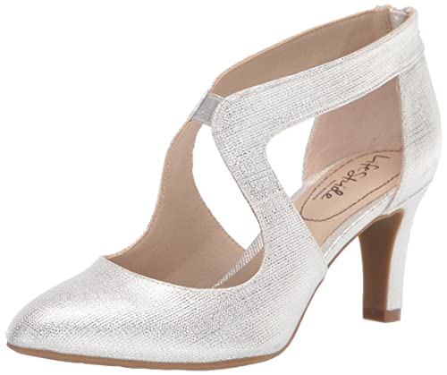 LifeStride Womens Giovanna 2 Pumps Silver 7.5 M