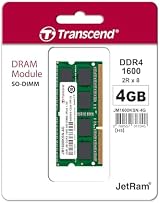 Transcend 4GB DDR3 1600MHz PC3-12800 SO-DIMM Laptop Memory Module JetRam view 2