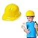 Novelty Place Construction Party Hats - Dress Up Soft Hats for Kids and Adults (Pack of 24)