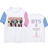 JUNG KOOK Kpop BTS Love Yourself Answer Shirt SUGA Jimin Spell Color T-Shirt Tee