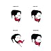 Beard Shaper Tool - Beard Styling Shaping Template Comb Tool PERFECT Gift for Your Boyfriend/Husband/Dad