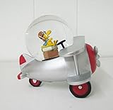 Hallmark Paj1102 Woodstock Waterglobe Plane
