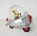 Hallmark Paj1102 Woodstock Waterglobe Plane