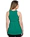 Ultra Soft French Terry Nursing Tank Top for Maternity / Breastfeeding (Green, Medium)