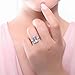 BERRICLE Rhodium Plated Sterling Silver Emerald Cut Cubic Zirconia CZ 3-Stone Engagement Ring Size 9