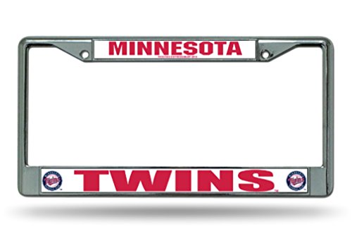 MLB Minnesota Twins Chrome License Plate Frame