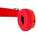 Sodee Folding Stereo Wired Headphones for Kids,Girls Headphones,Boys Headphone,in-line Microphone Remote Control Adjustable Over Ear Headphone Kids Headsets with Soft Earpads for Cellphones (Red)