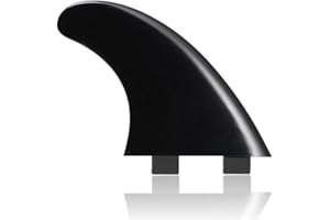 DORSAL Flexrez Core Surfboard Twin Surf Fins (2) FCS Compatible Black