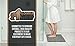 GORILLA GRIP Bath Rug Mat 30x20, Soft Absorbent Chenille, Quick Dry Microfiber Mats, Rubber Backing Washable Shower Floor Rugs, Bathmat Runner, US Designed Bathroom Home Decor Accessories Ivory Cream