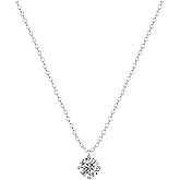 Zeffy Diamond Necklaces for Women, Dainty Gold Necklace 18k Gold Plated Layered Necklaces Simple Gold CZ Diamond Pendant Necklaces for Women Trendy Jewelry Gifts for Girls