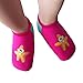 SUIEK Baby Boys Girls Swim Water Shoes Infant Pool Beach Sand Barefoot Aqua Socks (Rose Red, Medium)