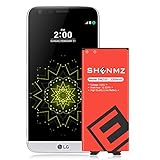 LG G5 Battery [Upgraded] 3200mAh SHENMZ Li-ion Battery Replacement for LG G5 BL-42D1F VS987 Verizon,H820 at&T, LS992 Sprint,H830 T-Mobile, US992,H845 Dual H850 H858 Spare Battery(24 Month Warranty)