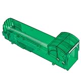 VENSMILE Humane Mouse Traps That Work for Catch Mice Alive and Release, Bigger Size Green Smart Mouse Trap No Kill Live Mousetrap Safe for Family Use(1)
