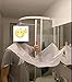 Beard Catcher Apron Beard Cape Bib and Beard Shaping Tool for Shaving Trim Shave Apron Bib For Men No Mess (white)