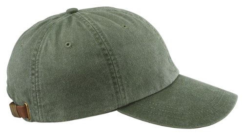 Adams Unisex 6-Panel Low-Profile Washed Pigment-Dyed Cap