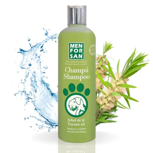 Shampoing pour animaux de compagnie Menforsan Arbre à thé (300 ml)