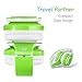 Wireless Bluetooth Headphones for Kids Boys Girls Over Ear,Built-in Mic,Stereo Sound ,3.5mm Audio Jack Cable for Pc Tablet Cellphone(Green)