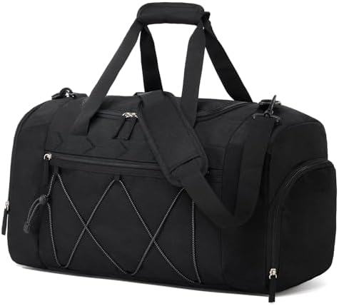 Amazon.com | AGORA Sports Duffel Bag - Black/Grey - 20
